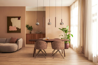 Lucide Premium - JASMINE - Pendant light - LED Dimmable - CCT - 5x4W 2200K/3300K - Copper - IP20
