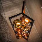 Vloerlamp Stellar artic zwart - 9-lichts, 150 cm hoog