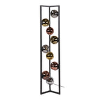 Vloerlamp Stellar artic zwart - 9-lichts, 150 cm hoog