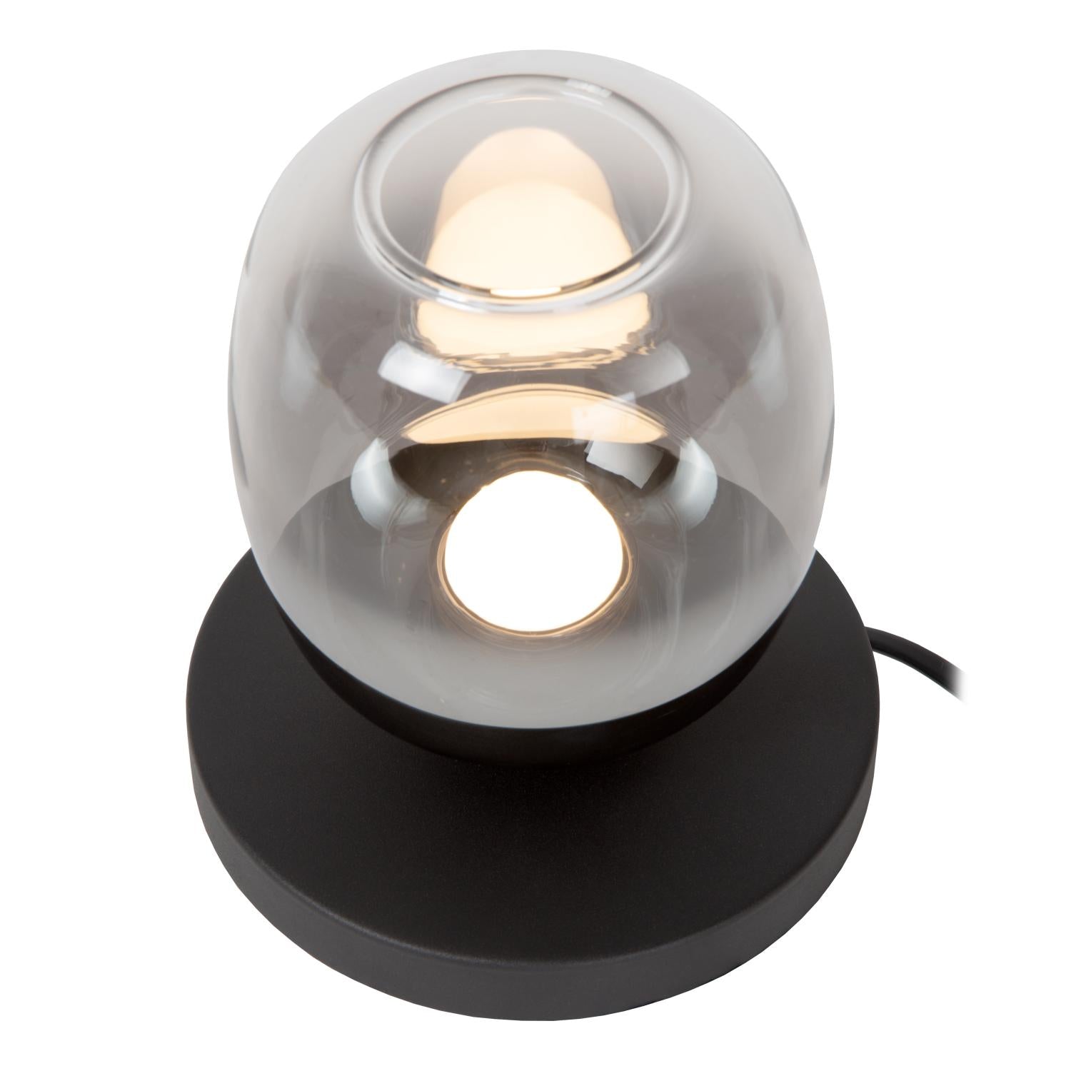 TAMINO - Lampe de table - Ø 15 cm - LED - 1x6W 3000K - Noir