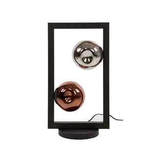 Table lamp Stellar artic black - 2-light, 55 cm high