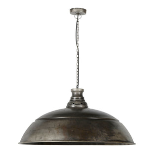 Hanglamp Industry oud zilver - 1-lichts, diameter 80 cm