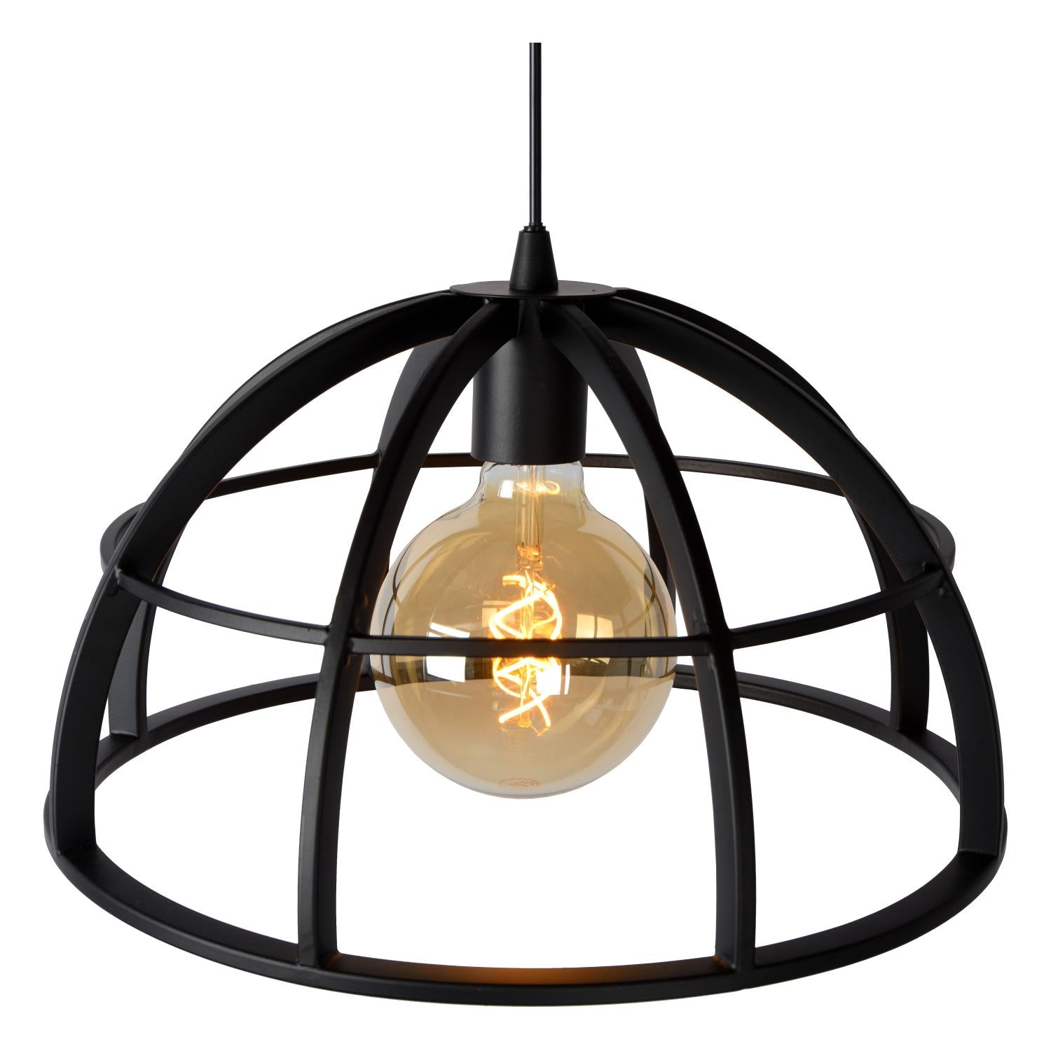 DIKRA - Suspension - Ø 40 cm - 1xE27 - Noir