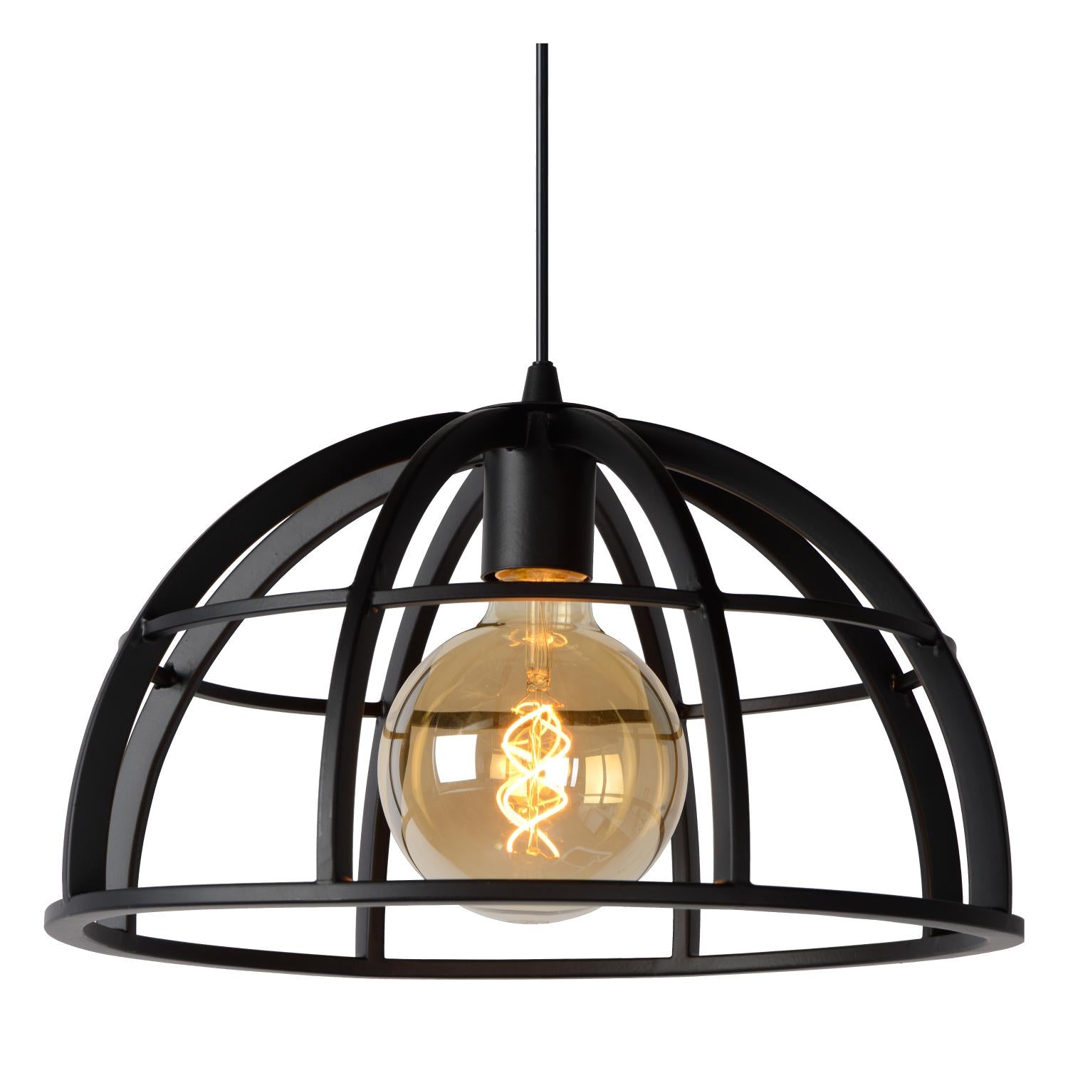 DIKRA - Suspension - Ø 40 cm - 1xE27 - Noir