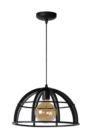 DIKRA - Suspension - Ø 40 cm - 1xE27 - Noir