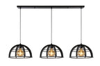 DIKRA - Suspension - Ø 40 cm - 3xE27 - Noir
