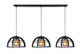 DIKRA - Suspension - Ø 40 cm - 3xE27 - Noir