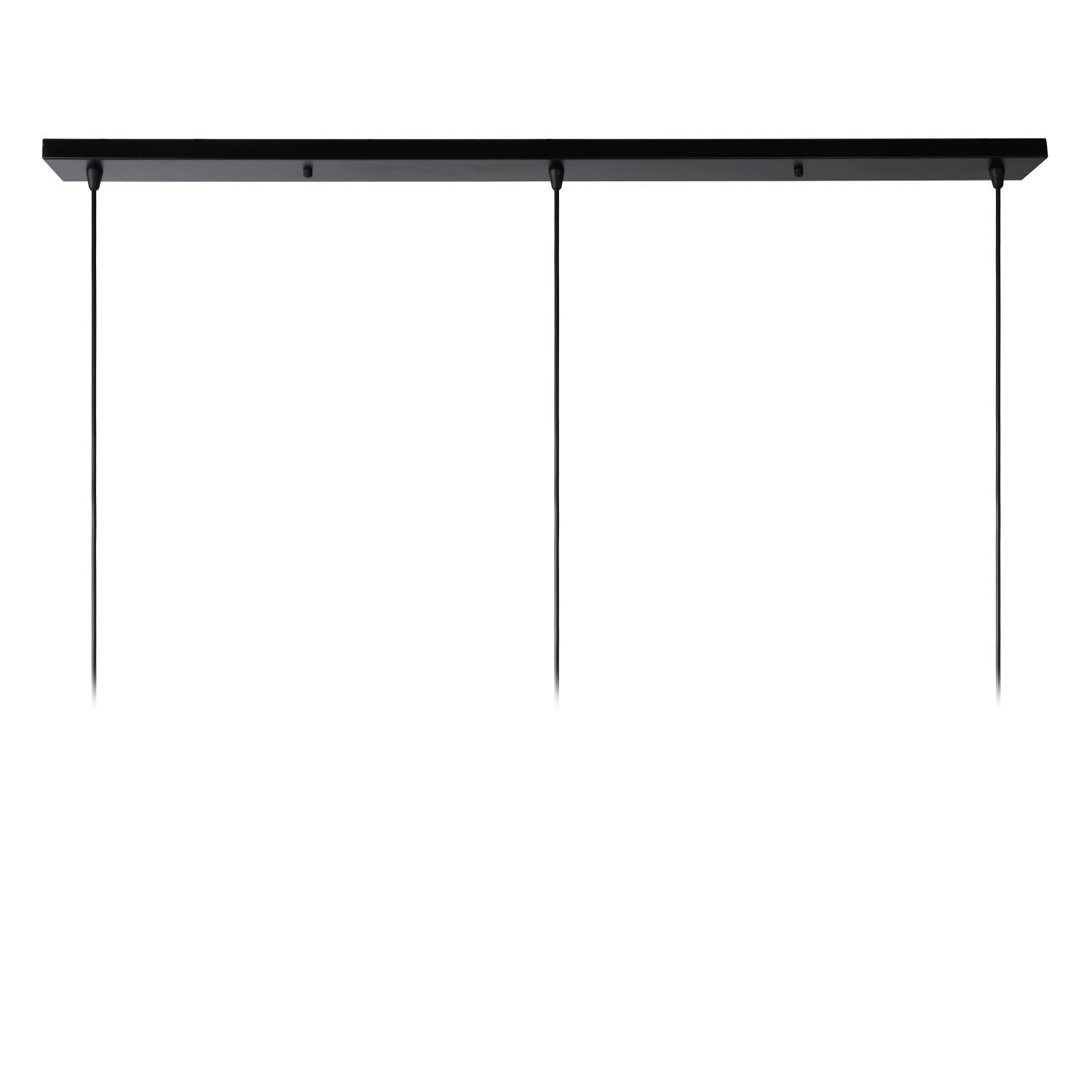 DIKRA - Suspension - Ø 40 cm - 3xE27 - Noir