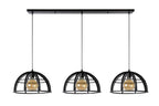 DIKRA - Suspension - Ø 40 cm - 3xE27 - Noir