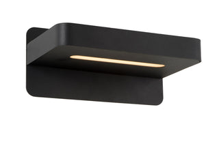 ATKIN - Bedlamp / Wandlamp - LED - 1x6W 3000K - Met USB oplaadpunt - Zwart