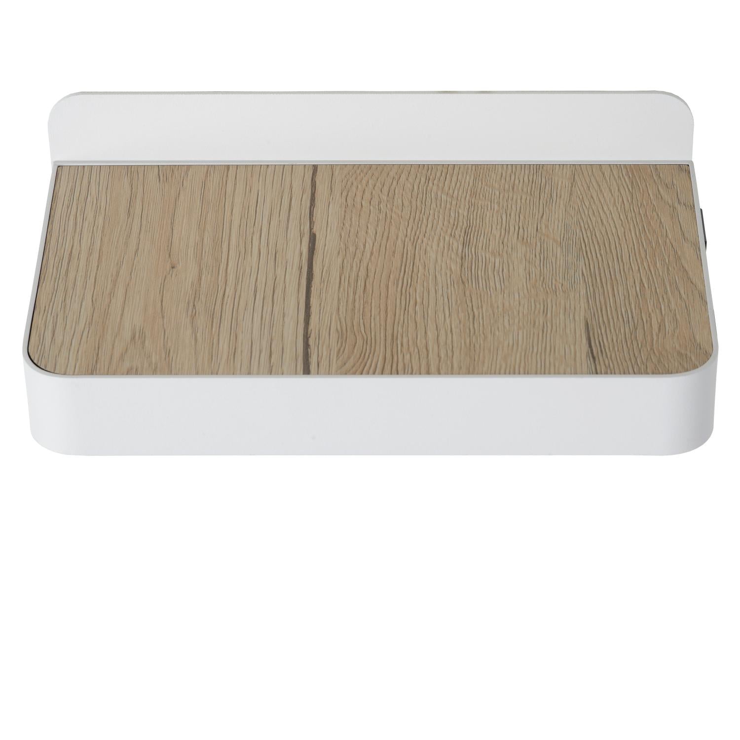 ATKIN - Bed light / Wall light - LED - 1x6W 3000K - With USB charging point - White