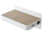 ATKIN - Bed light / Wall light - LED - 1x6W 3000K - With USB charging point - White