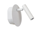 JOLIJN - Oplaadbare Bedlamp / Wandlamp - Accu/Batterij - Ø 10,2 cm - LED - 1x2W 3000K - Magnetisch - Wit