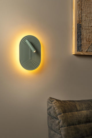 CARMINO - Applique murale - LED - 2700K - Vert | Essential