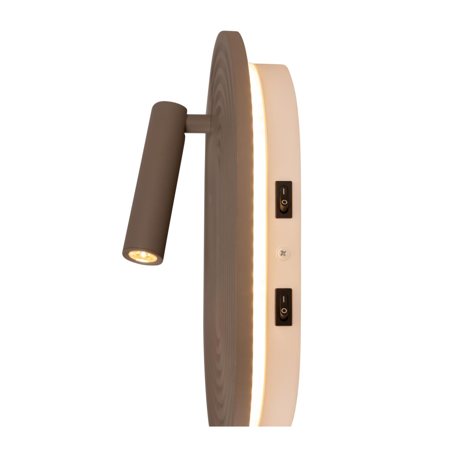 CARMINO - Applique murale - LED - 2700K - Taupe | Essential