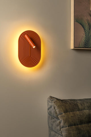CARMINO - Applique murale - LED - 1x12W 2700K - Terracotta | Essential