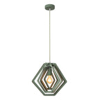 MAURO - Suspension Chambre d'enfant - 1xE27 - Vert