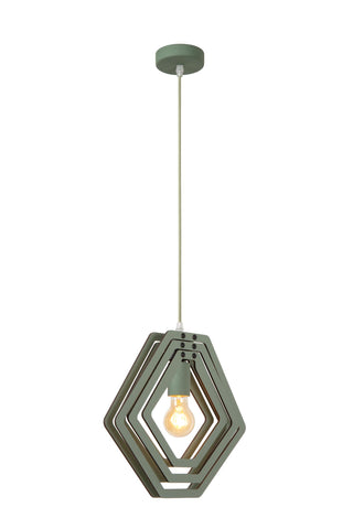 MAURO - Suspension Chambre d'enfant - 1xE27 - Vert