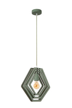 MAURO - Suspension Chambre d'enfant - 1xE27 - Vert