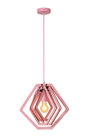 MAURO - Suspension Chambre d'enfant - 1xE27 - Rose