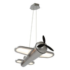FOKKER - Pendant light Children's room - LED - 1x28W 2500K - Iron grey