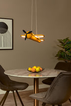 FOKKER - Suspension Chambre d'enfant - LED - 1x28W 2500K - Jaune