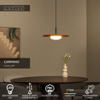 CARMINO - Hanglamp - Ø 38,7 cm - LED - 1x8W 2700K - Terracotta | Essential