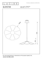 BLOMSTER - Hanglamp - Ø 47 cm - LED Dimb. - 1x9W 2700K - Taupe | Essential