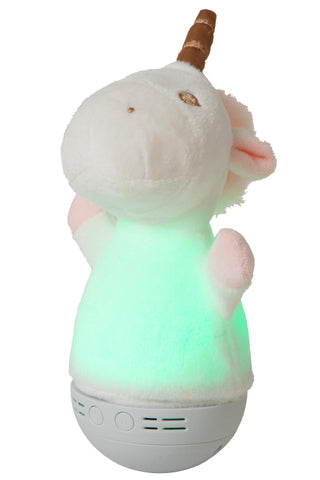 DOLLY - Nachtlamp Kinderkamer - Batterijen - LED - 1x3W 2700K - Met muziekfunctie - Wit