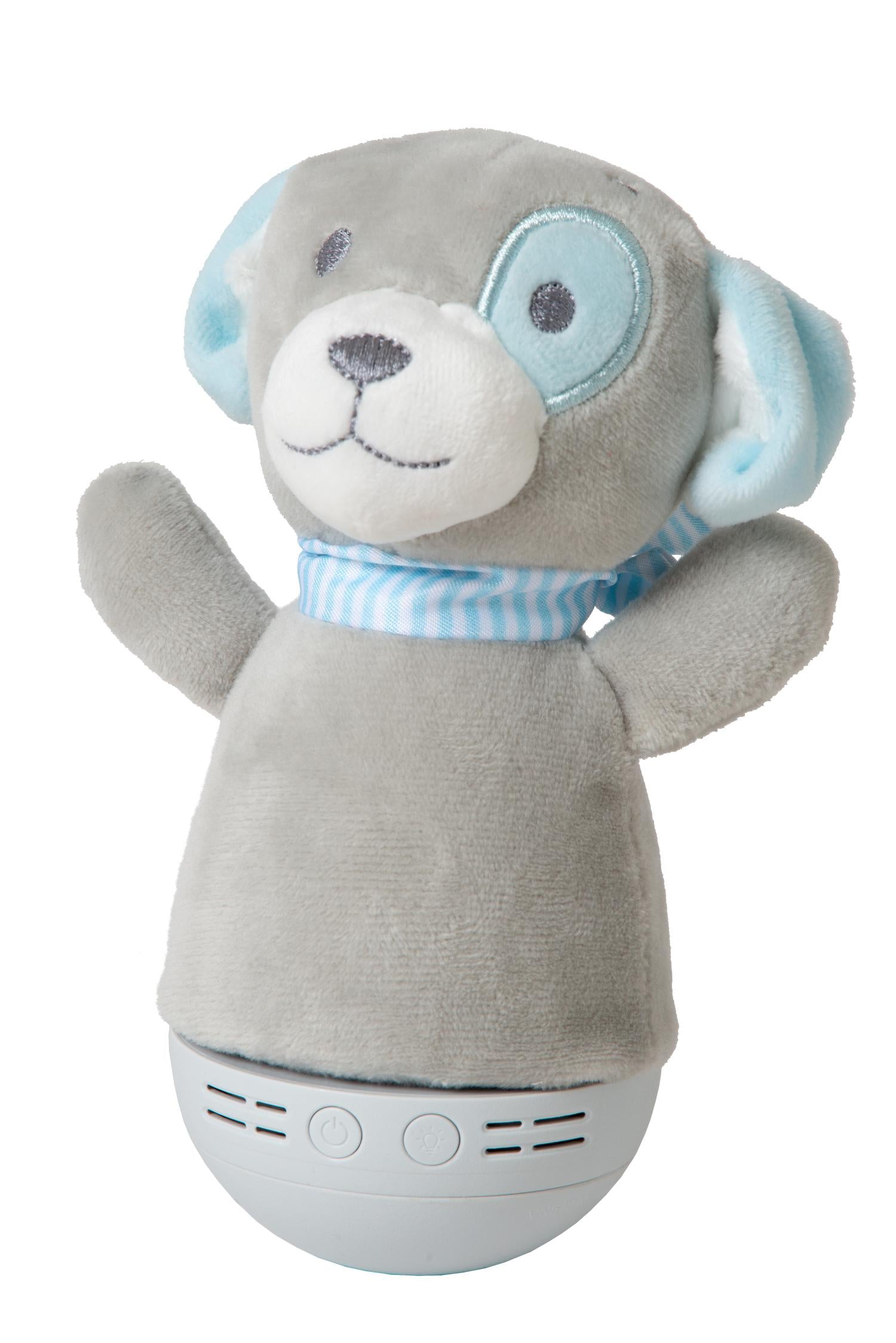 DOLLY - Night light Children's room - Batteries - LED - 1x3W 2700K - With music function - Grey