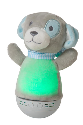 DOLLY - Night light Children's room - Batteries - LED - 1x3W 2700K - With music function - Grey