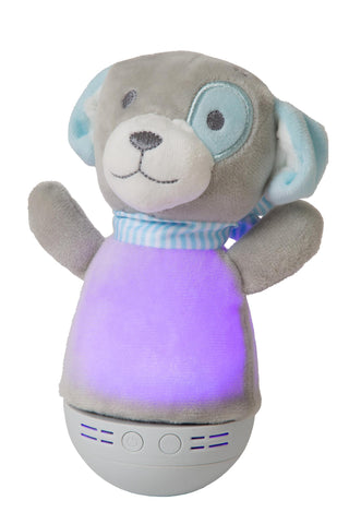 DOLLY - Night light Children's room - Batteries - LED - 1x3W 2700K - With music function - Grey