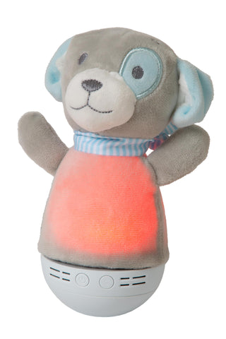 DOLLY - Night light Children's room - Batteries - LED - 1x3W 2700K - With music function - Grey