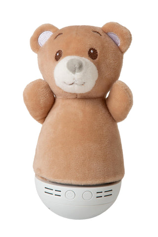 DOLLY - Night light Children's room - Batteries - LED - 1x3W 2700K - With music function - Brown