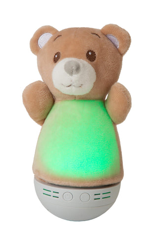 DOLLY - Night light Children's room - Batteries - LED - 1x3W 2700K - With music function - Brown