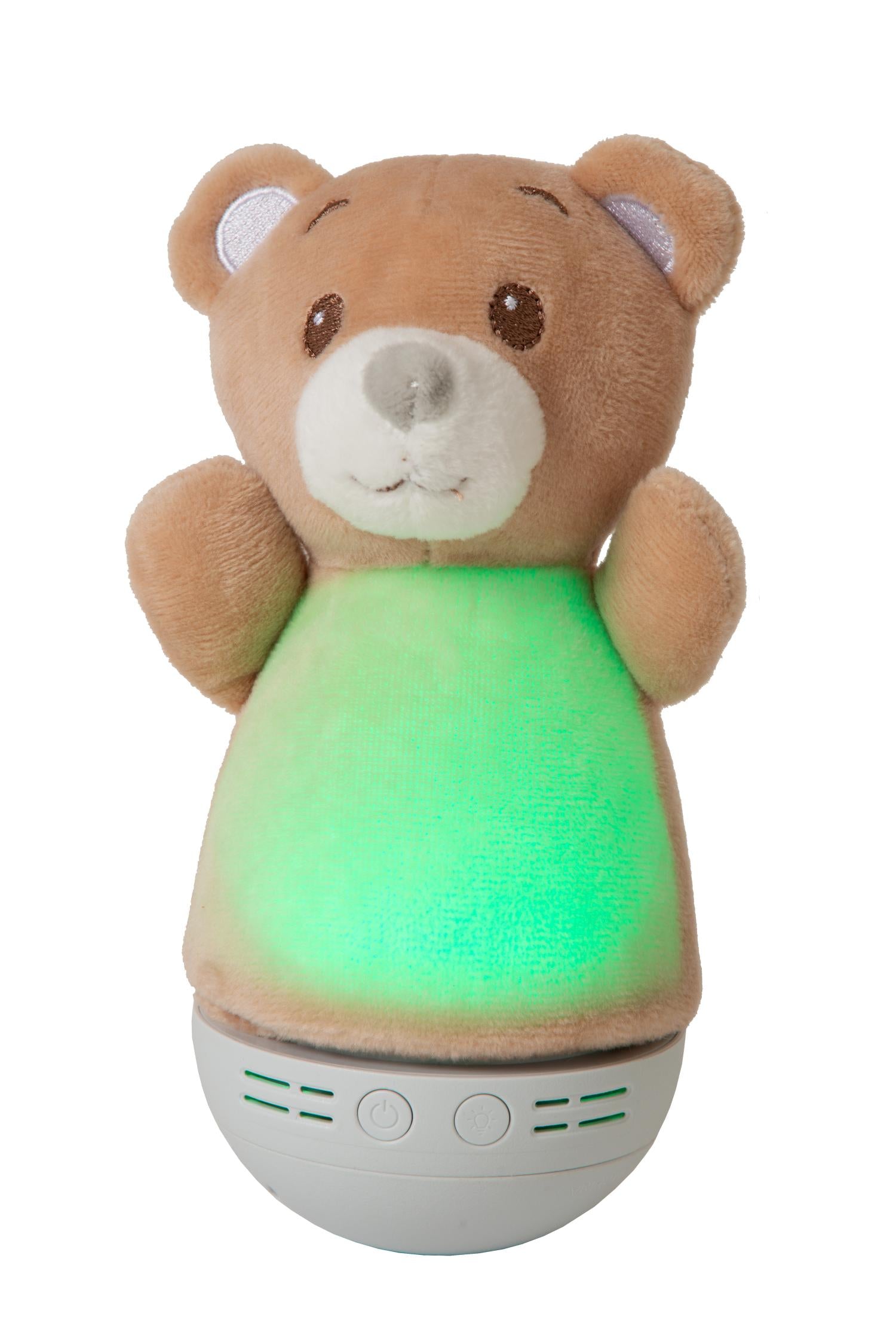 DOLLY - Night light Children's room - Batteries - LED - 1x3W 2700K - With music function - Brown