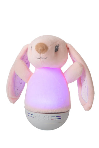 DOLLY - Nachtlamp Kinderkamer - Batterijen - LED - 1x3W 2700K - Met muziekfunctie - Roze