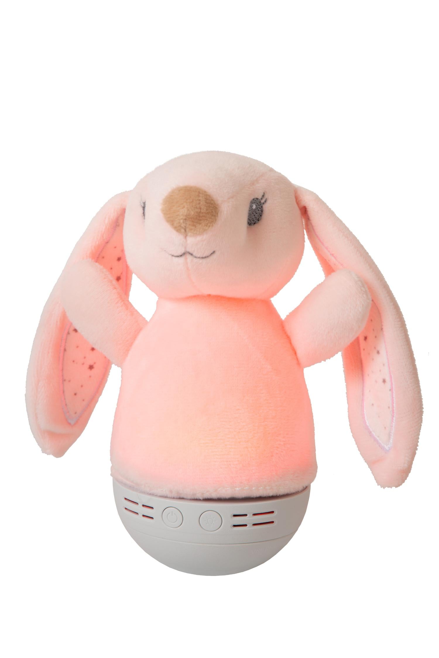 DOLLY - Nachtlamp Kinderkamer - Batterijen - LED - 1x3W 2700K - Met muziekfunctie - Roze