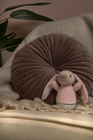 DOLLY - Nachtlamp Kinderkamer - Batterijen - LED - 1x3W 2700K - Met muziekfunctie - Roze