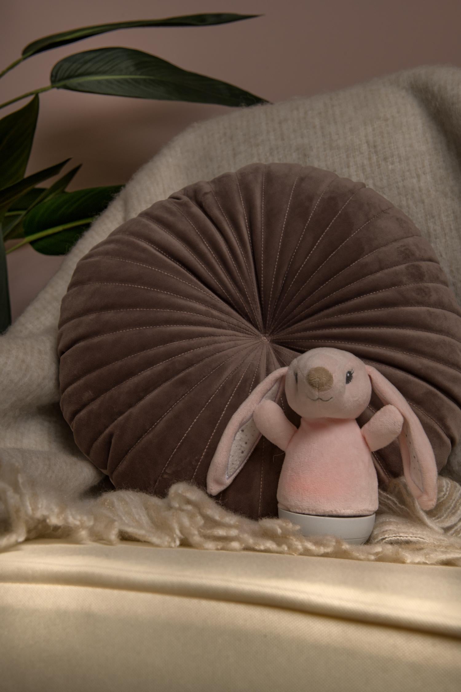 DOLLY - Nachtlamp Kinderkamer - Batterijen - LED - 1x3W 2700K - Met muziekfunctie - Roze