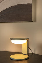ALINDA - Tafellamp - Ø 20 cm - LED Dimb. - 1x9W 3000K - Groen | Essential