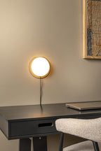 ALINDA - Lampe de table - Ø 20 cm - LED Var. - 1x9W 3000K - Taupe | Essential