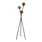 Vloerlamp Molecule artic zwart - 3-lichts, 169 cm hoog