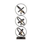 Vloerlamp Galaxy artic zwart - 3-lichts, 155 cm hoog