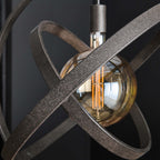 Pendant lamp Galaxy artic black - 1-light, diameter 55 cm
