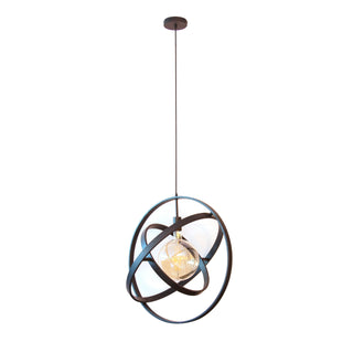 Pendant lamp Galaxy artic black - 1-light, diameter 55 cm