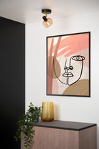 MAREN - Plafondspot - 1xE14 - Mat Goud / Messing