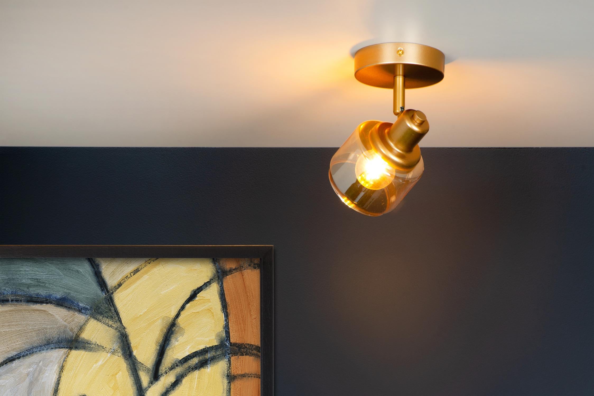 BJORN - Ceiling spot - 1xE14 - Matt Gold / Brass