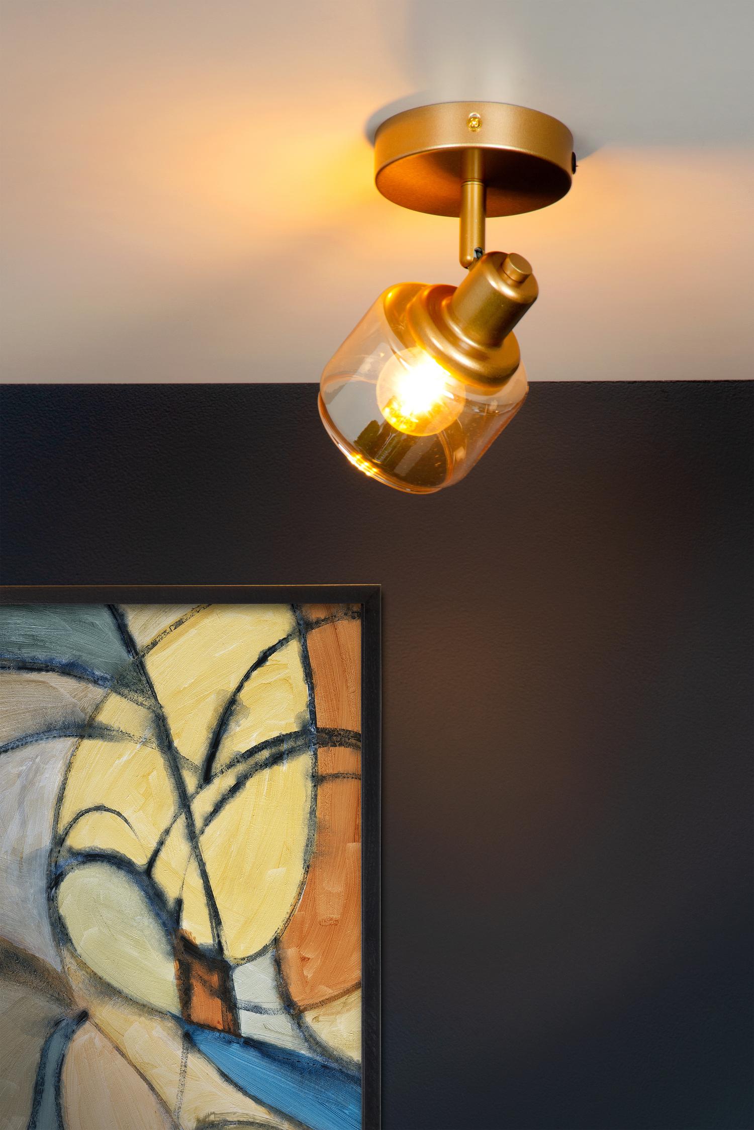 BJORN - Ceiling spot - 1xE14 - Matt Gold / Brass