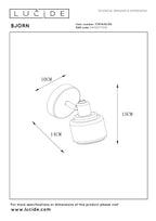 BJORN - Ceiling spot - 1xE14 - Black